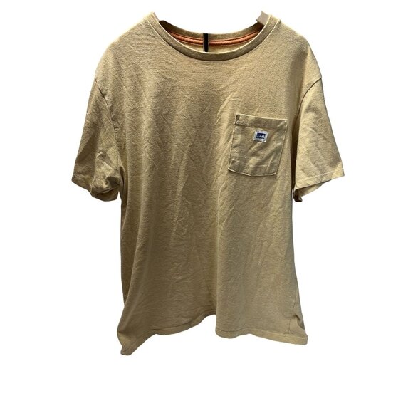 Patagonia Other - Patagonia Men’s Slim Fit Pocket Tee‎ Beige Organic Cotton Recycled Polyester-M